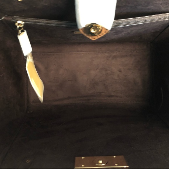 Michael Kors Karlie Large Tote, Brown Multi, NWT - Picture 5 of 6